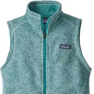 Green Patagonia Fleece Vest